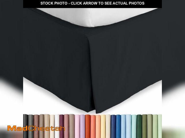Lot 74-14378300 - Bare Home Twin XL Bed Skirt - 15-Inch Tailored Drop Easy Fit - Bed Skirt for Twin Extra Long Beds - ...