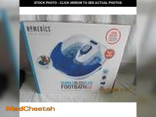 Lot 74-13583446 - HoMedics FB-380HJ Bubble Bliss Elite Foot Bath Massage Heat Boost - UNUSED