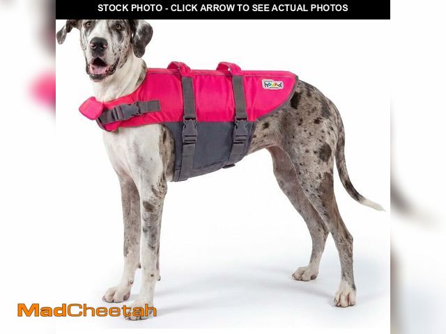 Lot 74-14305103 - Outward Hound Granby Splash Pink Dog Life Jacket, XL - UNUSED
