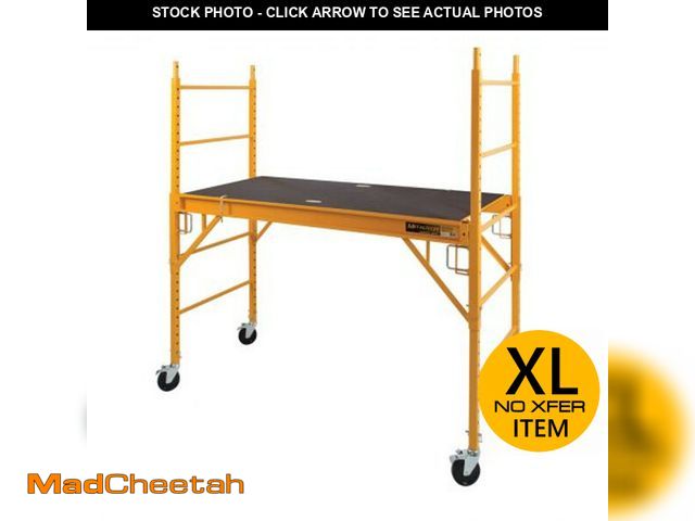 Lot 74-12775904 - Metaltech I-CISCAS // Safe-Climb "Special Anti-Slip Deck" Baker Style Portable Scaffold - UNUSED