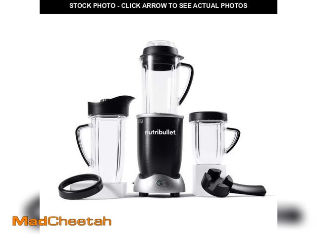 Lot 74-14390234 - NutriBullet Rx 30 oz. Single Speed Black Blender with 1 Liter Pitcher - UNUSED