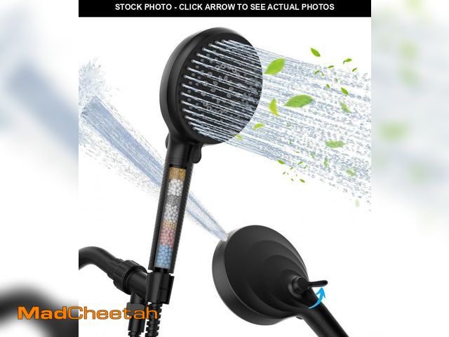 Lot 74-12326240 - Filtered Shower Head with Handheld, 10 Spray Mode High Pressure Shower Head with Filters, Shower Fil...