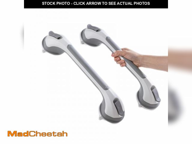 Lot 74-12443011 - TAILI Grab Bars for Bathtubs and Showers 2 Pack Suction Grab Bar, Heavy Duty Shower Handle Removable...