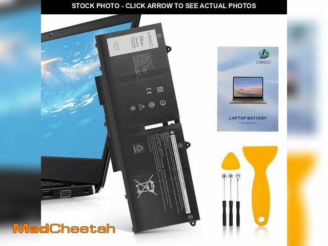 Lot 74-14061639 - LINGCI 07KRV Laptop Battery Replacement for Dell Latitude 5530 5430 Precision 3570 P137P P104F Y86WG...