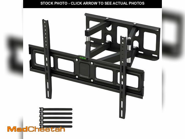 Lot 74-14607764 - UBesGoo Full Motion TV Wall Mount for 32-90" TVs, Max VESA 600x400mm, Fit 55 65 75 85" TVs - UNUSED