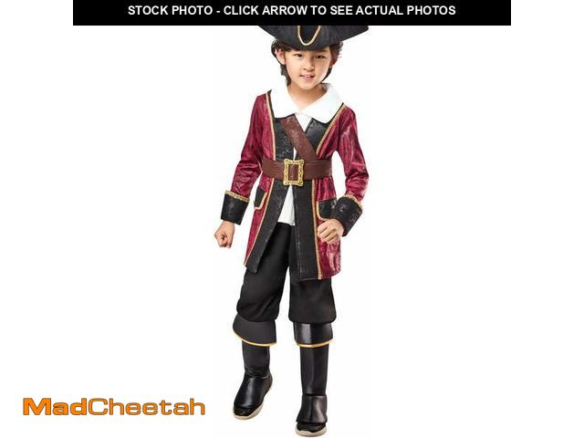 Lot 74-12862153 - Rubies Pirate Costume for Children, Boys Extra Small (Size 4-5) - UNUSED