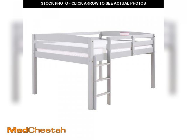 Lot 74-12408229 - Camaflexi Concord Grey Full Size Junior Loft Bed - UNUSED