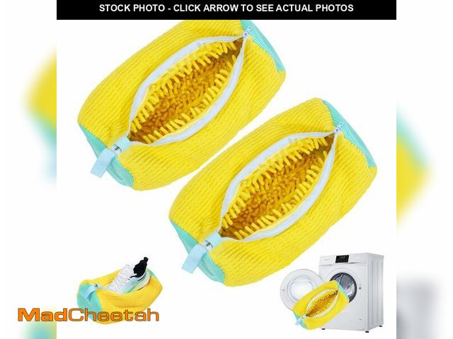 Lot 74-12609291 - Xan Concept 2Pcs Shoe Washing Machine Bag,Cleaning Bag for All Shoe Types,Laundry Shoe Bag for Washe...