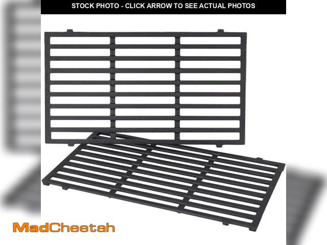 Lot 74-12444535 - X Home 7637 Grill Grates Replacement for Weber Spirit E/S210 (2013), Spirit II E/S-210 (Front-mounte...