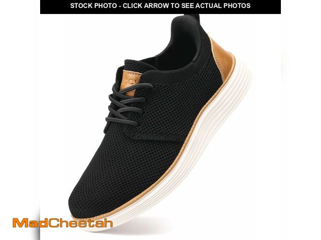 Lot 74-12718558 - VILOCY Boy's Slip On Casual Dress Sneaker Hands Free Fashion Shoes Comfortable Oxfords Mesh Tennis B...