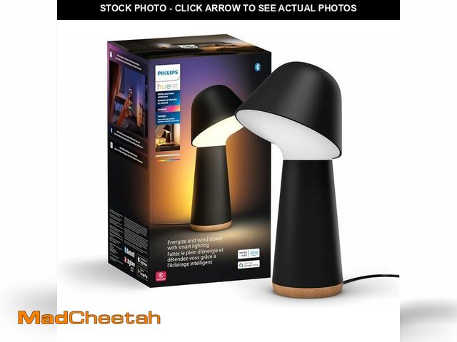 Lot 74-13733941 - Philips Hue Twilight Smart LED Sleep and Wake-Up Lamp, White &amp; Color Light, Bluetooth Compatible...