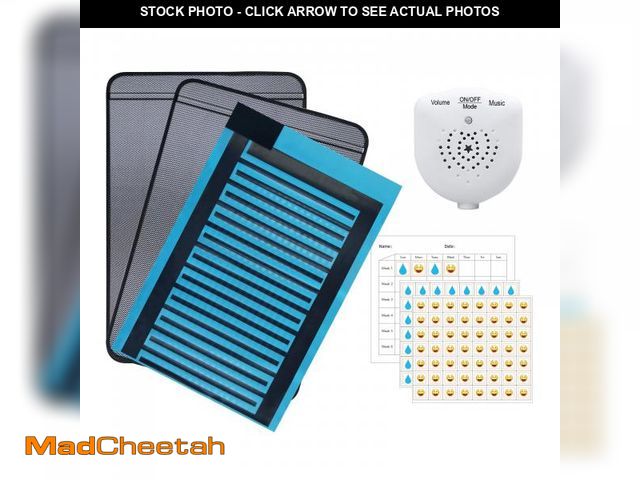 Lot 74-12213632 - Bedwetting Alarm Pad for Boys and Girls, USB Rechargeable, Pee Alarm with Music Optional and Volume ...