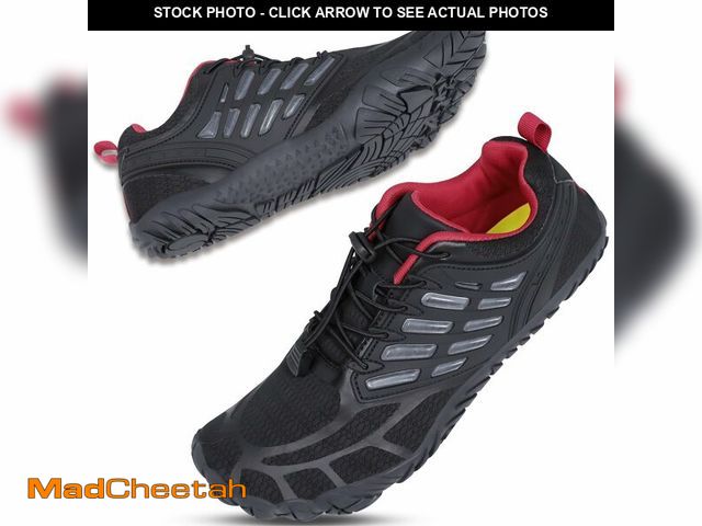 Lot 74-14206487 - Barefoot Shoes Men, Wide Toe Box Zero Drop Grounded Footwear, Minimalist Shoes for Hiking, Water Spo...
