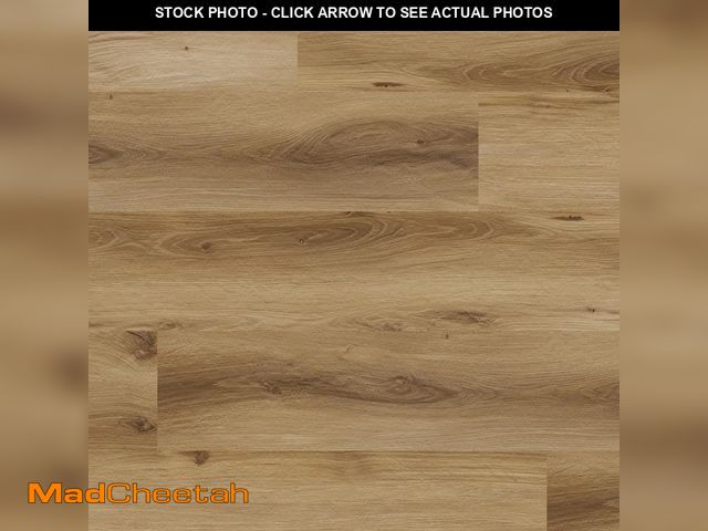 Lot 74-14589985 - Lifeproof Barrel Oak 22 MIL x 9 in. W x 48 in. L Click Lock Waterproof Luxury Vinyl Plank Flooring (...
