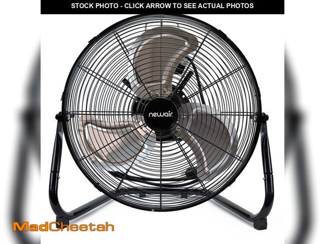 Lot 74-14275851 - NewAir 18 in. High Velocity Portable Floor Fan with 3 Fan Speeds and Long-Lasting Ball Bearing Motor...