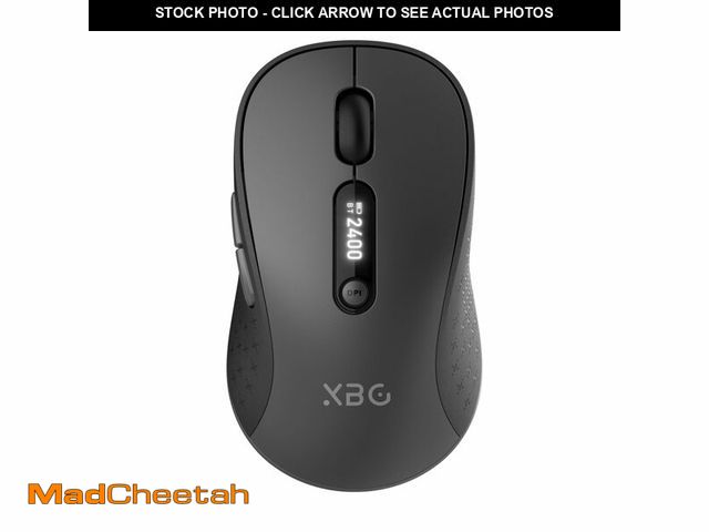 Lot 74-12979949 - XBG B15pro Wireless Bluetooth Mouse, Bluetooth 5.0/4.0 &amp; 2.4G Tri-Mode, Type-C Rechargeable with...