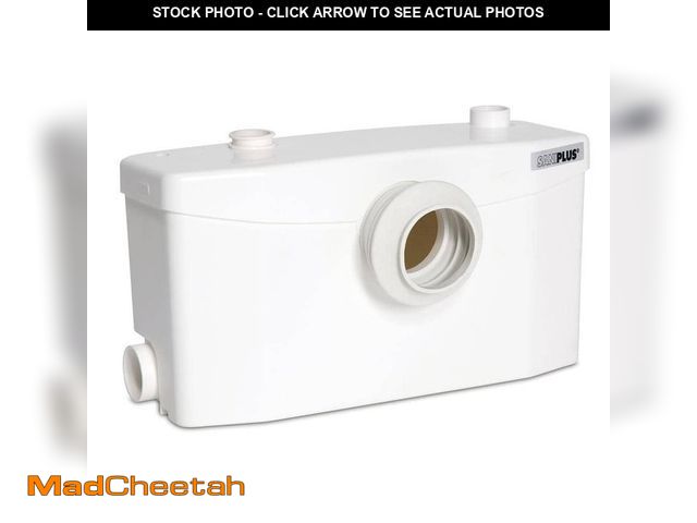 Lot 74-13694754 - Saniflo SaniPlus 0.5 HP 115-Volt Macerator Effluent Septic Pump - USED