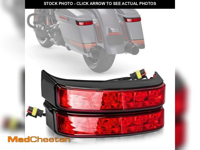 Lot 74-14051973 - PSLER Saddlebag Housing Tail Run Brake Turn Light Lamp LED Len for Touring Street Road Glide CVO Ele...