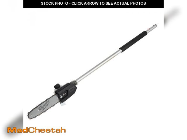 Lot 74-12390830 - M18 FUEL 10 in. Pole Saw Attachment with QUIK-LOK 3 ft. Attachment Extension - UNUSED