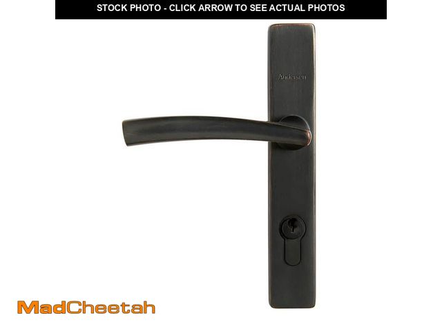 Lot 74-14314591 - Andersen 3000 and 4000 Series Venetian Bronze Modern Storm Door Handle Set - UNUSED