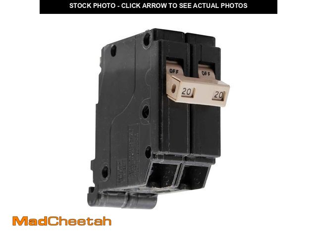 Lot 74-12871294 - Eaton 20 Amp Double-Pole Type CH Breaker - UNUSED