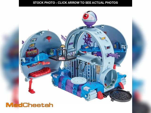 Lot 74-13777023 - Teenage Mutant Ninja Turtles TMNT Classic Technodrome Playset - Exclusive - USED