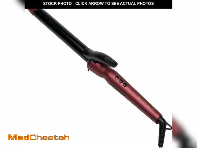 Lot 74-13089784 - Bio Ionic Long Barrel Styler, 1" Curling Iron with Moisture Heat Technology &amp; NanoIonic MX, Vers...