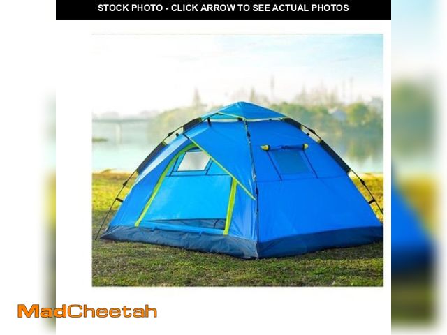 Lot 74-12158993 - Instant Pop up Tent Family Camping Tent Portable Tent Automatic Tent Waterproof Windproof for Campin...