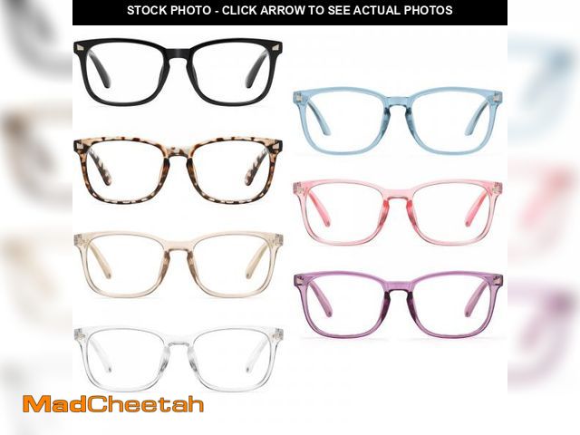 Lot 74-12214259 - CCVOO Reading Glasses for Women/Men, Eyeglasses, Blue Light Readers for Women/Men, Computer Eye Glas...