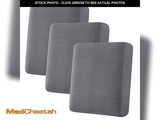 Lot 74-10867113 - H.VERSAILTEX Super Stretch Individual Seat Couch Slipcover Sets Thick Jacquard Textured Twill Fabric...