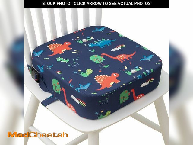 Lot 74-14296546 - Eiury Toddler Booster Seat for Dining Table, Portable Kids Booster Seat with Safety Buckles Portable...