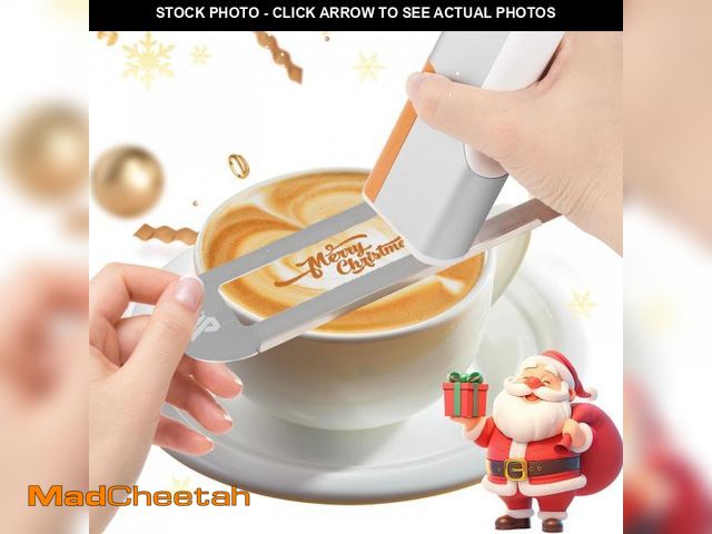 Lot 74-11554066 - Mxmoonant Coffee Printer Handheld Portable Printpen DIY Custom Text Pattern for Bread Biscuit Cake -...