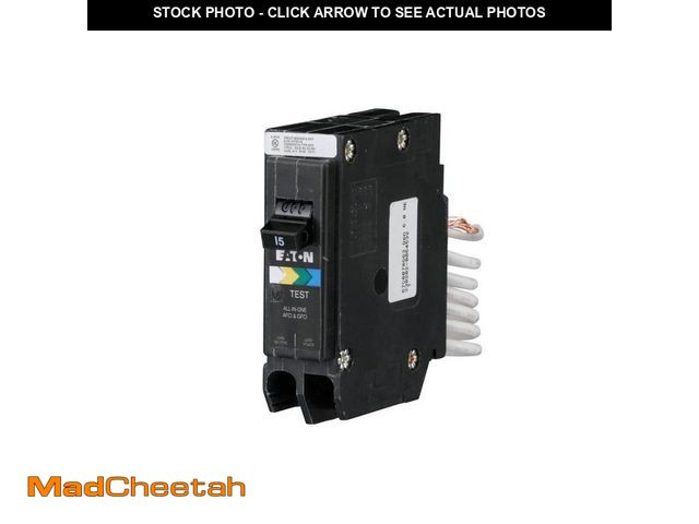 Lot 74-14319442 - BR 15 Amp All in One AF/GF Breaker - UNUSED