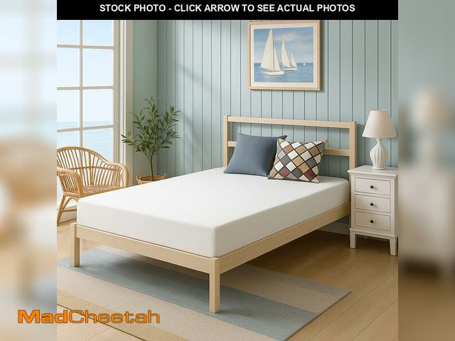 Lot 74-13790353 - Atlas Mattress Memory Foam Mattress, Gel-Infused with High-Density Base, Medium Firm, CertiPUR-US, W...