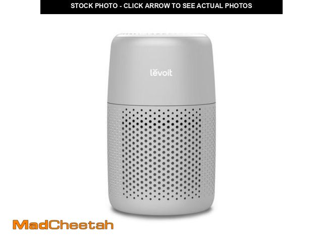 Lot 74-12427114 - Core Mini-P (Coverage 178 Sq. Ft.) Activated Carbon Filter Small Room Air Purifier in Gray with Arom...