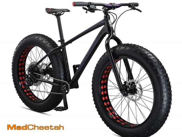 Lot 74-12248524 - Mongoose Argus Sport Adult Fat Tire Mountain Bike, 26-Inch Wheels, Tectonic T2 Aluminum Frame, Hydra...