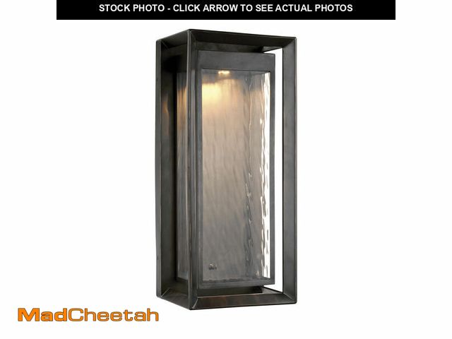 Lot 74-12579685 - Visual Comfort Studio Urbandale LED Lantern Antique Bronze - UNUSED