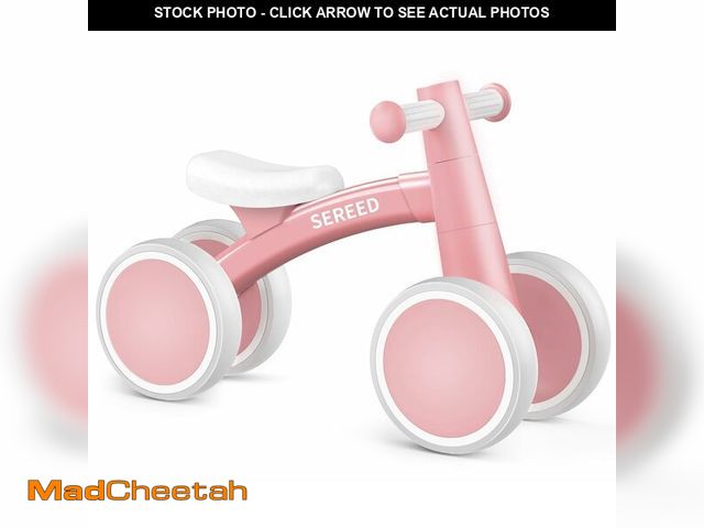 Lot 74-14384947 - SEREED Baby Balance Bike for 1 Year Old Boys Girls 12-24 Month Toddler Balance Bike, 4 Wheels Toddle...