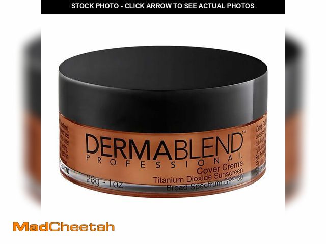Lot 74-13568179 - Dermablend Cover Creme High Coverage Foundation with SPF 30, 65W Golden Bronze, 1 Oz. - USED