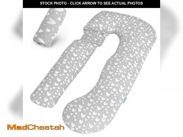 Lot 74-12441175 - Pregnancy Pillow Cover U-Shaped, Super Soft Replacement Cover for Maternity Pillow, Full Body Pregna...