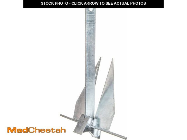 Lot 74-14305860 - SEACHOICE Hot Dipped Galvanized Deluxe Anchor 8S 41720 - USED