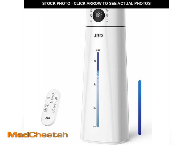 Lot 74-13709904 - JRD Humidifier Large Room 8L/ 2.1Gal, Ultrasonic Cool Mist for Bedroom, Quiet Humidifier with Remote...