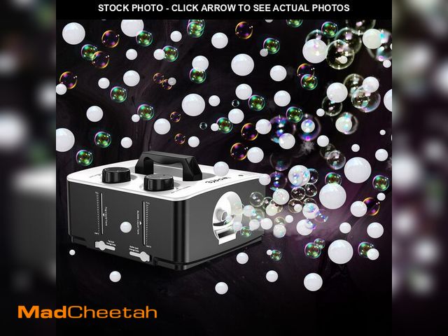 Lot 74-12711953 - Fog Machine, No Spill Fog Bubble Machine, Portable Smoke Bubble Machine, Bubble Fogger, Bubble Fog C...