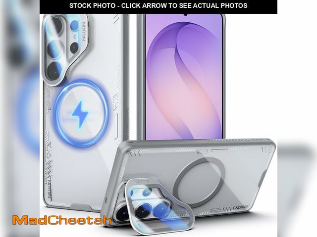 Lot 74-13963769 - Nillkin Magnetic Case for Samsung Galaxy S26 Ultra, [2-in-1 Lens Cover &amp; Hidden Kickstand] [MagS...