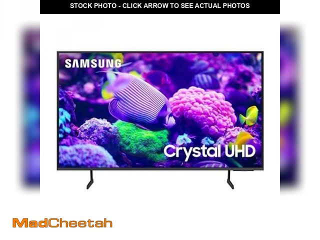 Lot 74-12252212 - Samsung Crystal DU7200 UN55DU7200F 55 Inches 4K UHD Smart TV - Titan Gray - High Dynamic Range (HDR)...