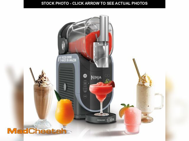 Lot 74-12866733 - Ninja SLUSHi with RapidChill Technology, 88 oz. Frozen Drink &amp; Slushie Machine, 5 Preset Program...