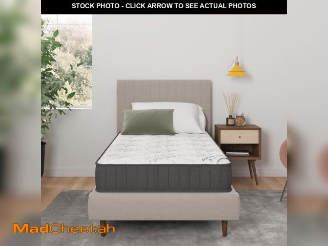 Lot 74-12159529 - Ottomanson 9" Hybrid Twin Mattress - Rock Hard Feel - Made in USA - Individually Pocketed Coils &amp...