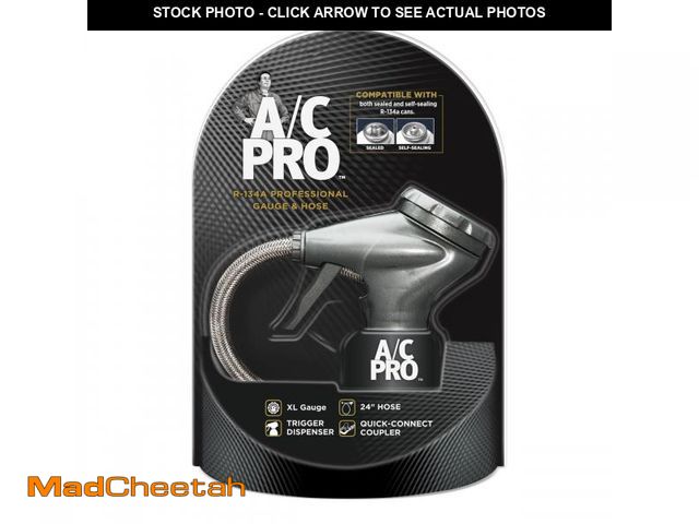 Lot 74-12437588 - InterDynamics Car Air Conditiioner Gauge and Hose by InterDynamics, A/C Pro Air Conditioner Recharge...