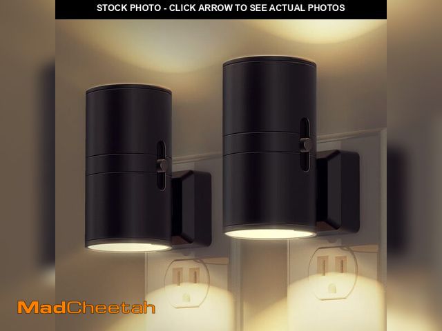 Lot 74-12974273 - L LOHAS LED Night Light Plug in, Modern Night Lights Plug into Wall, Dusk to Dawn Sensor, Soft White...