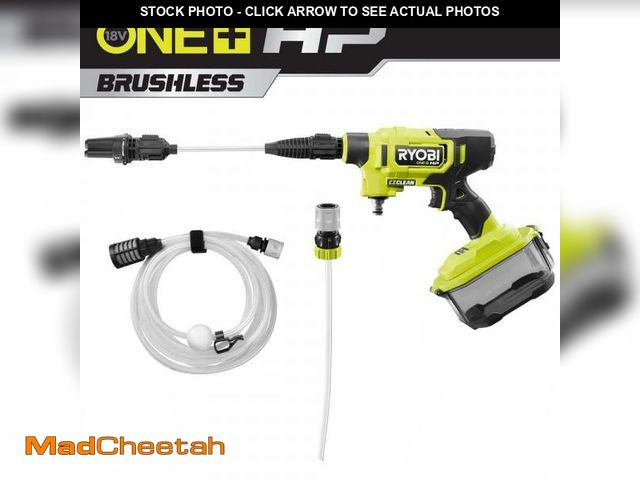 Lot 74-12087154 - RYOBI ONE+ HP 18V Brushless EZClean 600 PSI 0.7 GPM Cordless Cold Water Power Cleaner (Tool Only) - ...